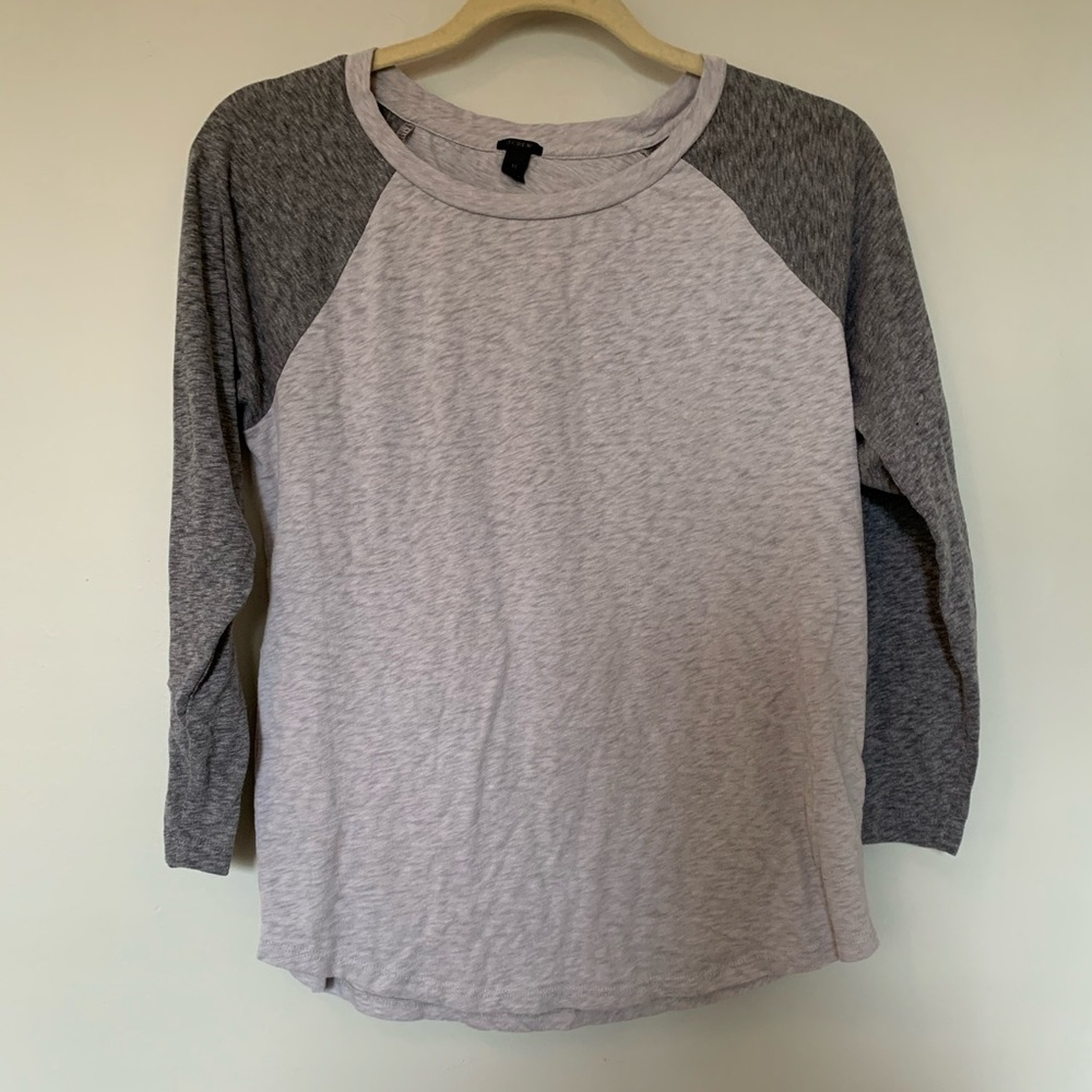 J crew long sleeve tee